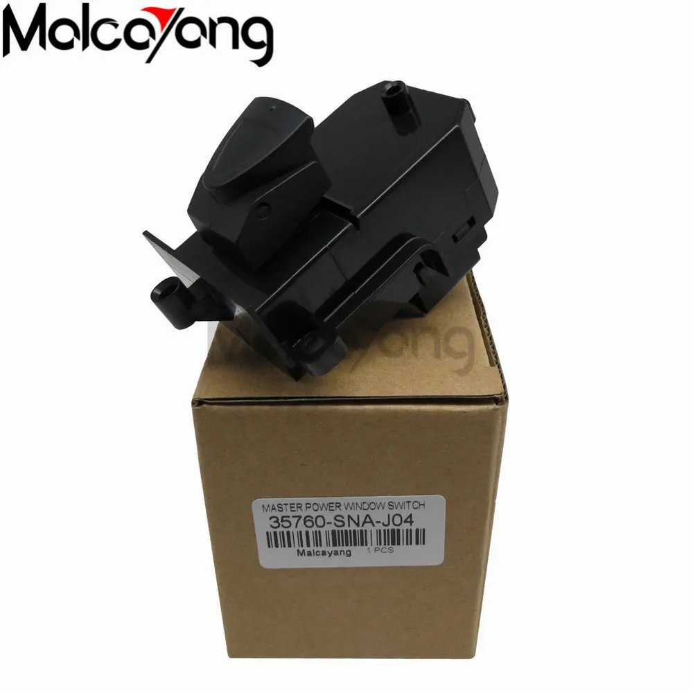Переключатель Стеклоподъемника RHD для Honda Civic 06 11 35760 SNA J04 35760SNAJ04 лучшее