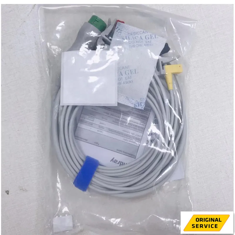 Новый и оригинальный Mindray Beneview T1/T5/T6/T8/T9/BeneHeart D3/D6 монитор пациента 12Pin 5 ЭКГ