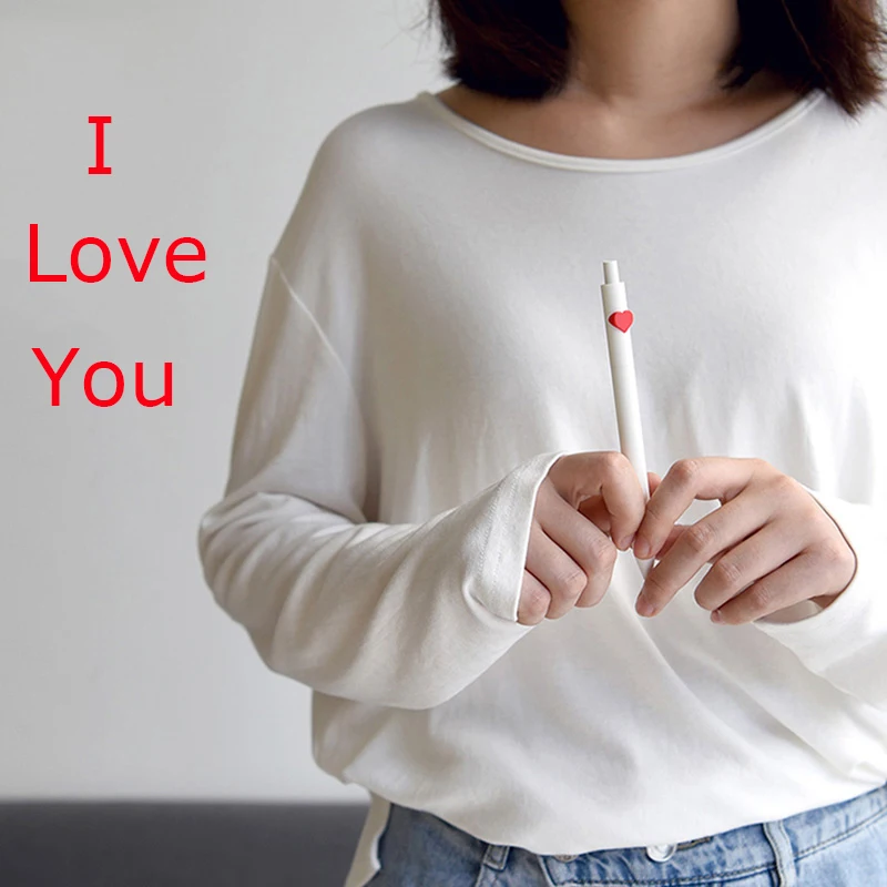Гелевая ручка Kaco LOVE Mi для знака 0 5 мм с сердечником прочная подписи гладкие