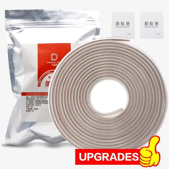 

Car Door Rubber Protect Strips Edge Guard 16.4ft/26.2ft PVC Car Door Seal Trim Protector Cuttable for Doors Trunk Bumpers