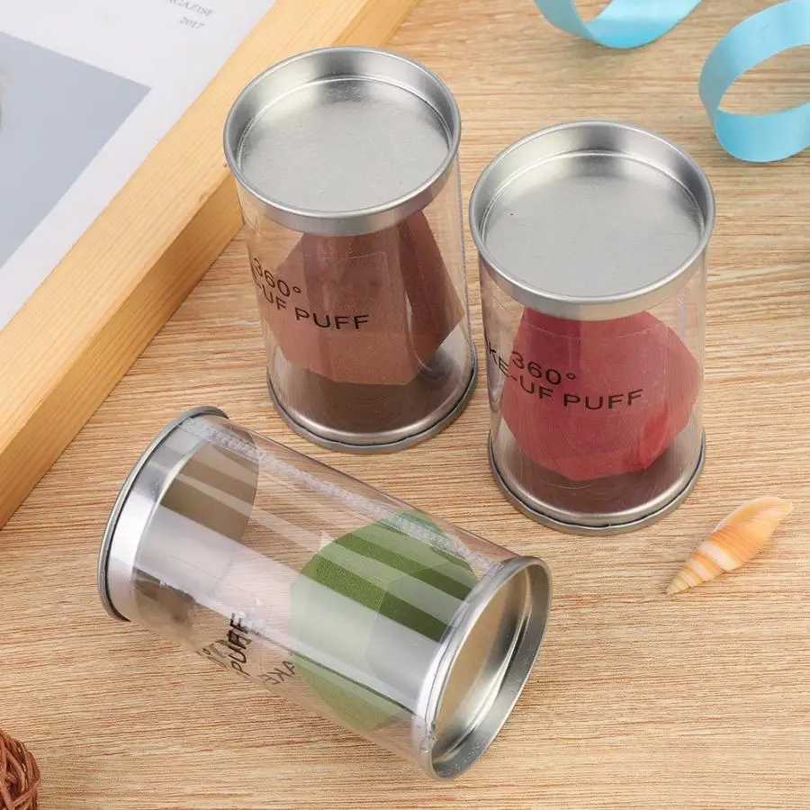 Косметическая пудра слоеного влажного сухого двойного назначения пуховка BB крем