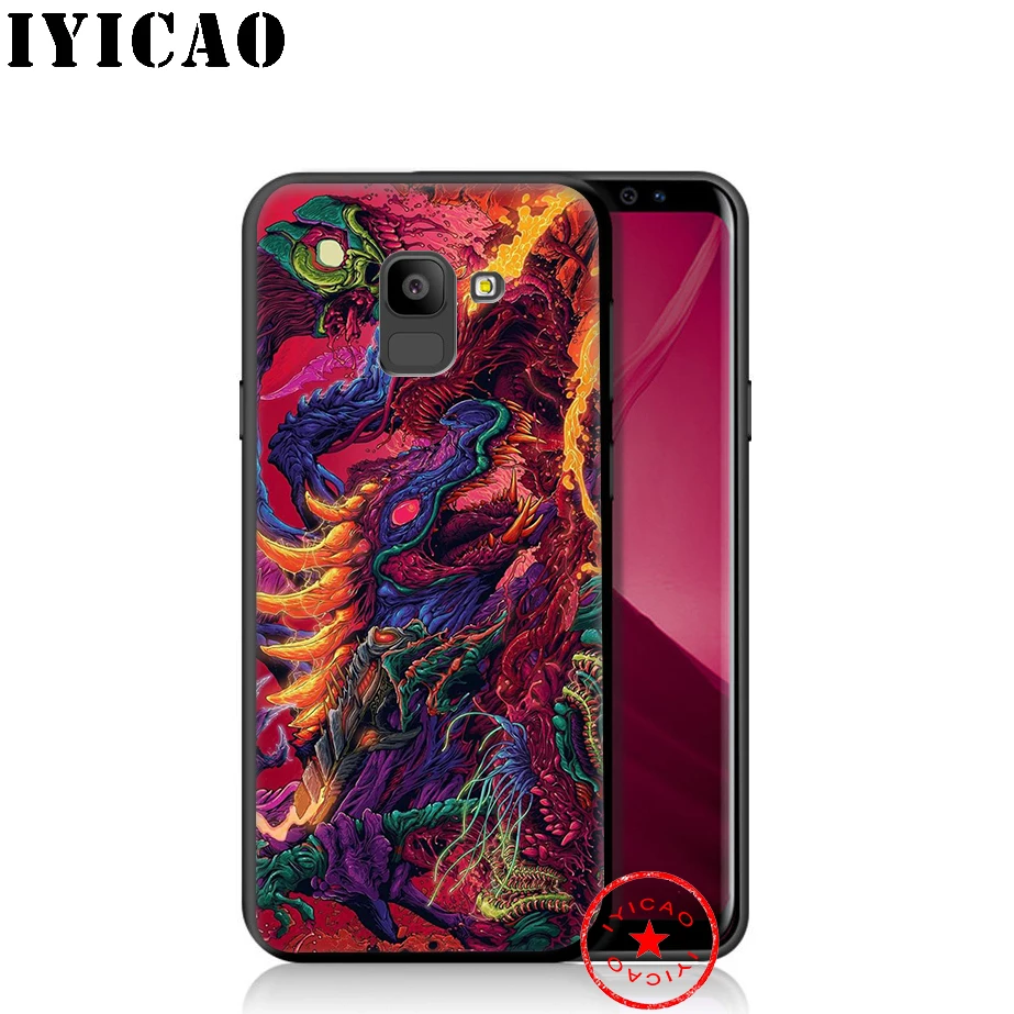 IYICAO большое чудовище арт мягкий чехол для телефона samsung Galaxy A50 A70 A60 A40 A30 A20 A10 M40 M30 M20