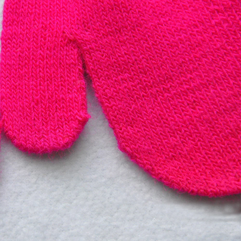 

Infant Baby Knitted Gloves Mitten Baby Winter Gloves For Boy Girls Soft Warm Full Finger Gloves Child Kids Winter Outdoor Mitten