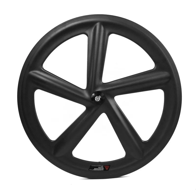 700c углеродное 5 спицевое колесо дорожное или фиксированное снаряжение дорожка