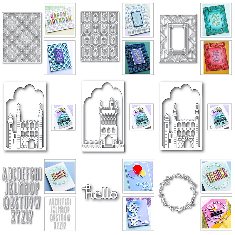 

New 2021 Summer Daydreams Metal Cutting Dies For Craft Making Frame Scrapbooking and Letter Words Greeting Card No Clear Stamps