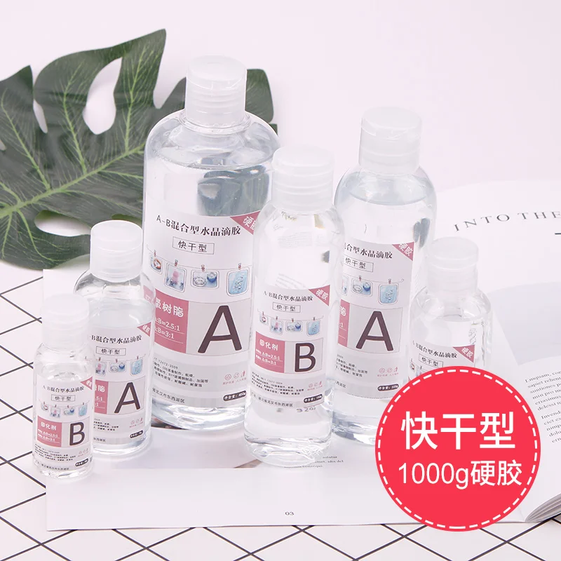 Прозрачная смола эпоксидная защитная пленка высокой прозрачности AB Крей форма