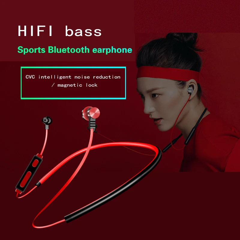 

Earphones Wireless Headphone With Microphone Bluetooth 5.0 Earbuds Waterproof Headset Portable Run Music Fashion for Smart Phone