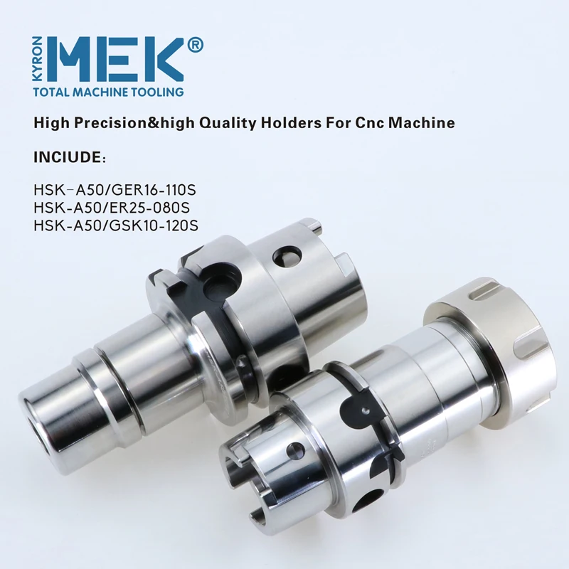 Высокоточный держатель инструмента HSK40A HSK50A HSK63A цанговый патрон ER16 ER25 аксессуары