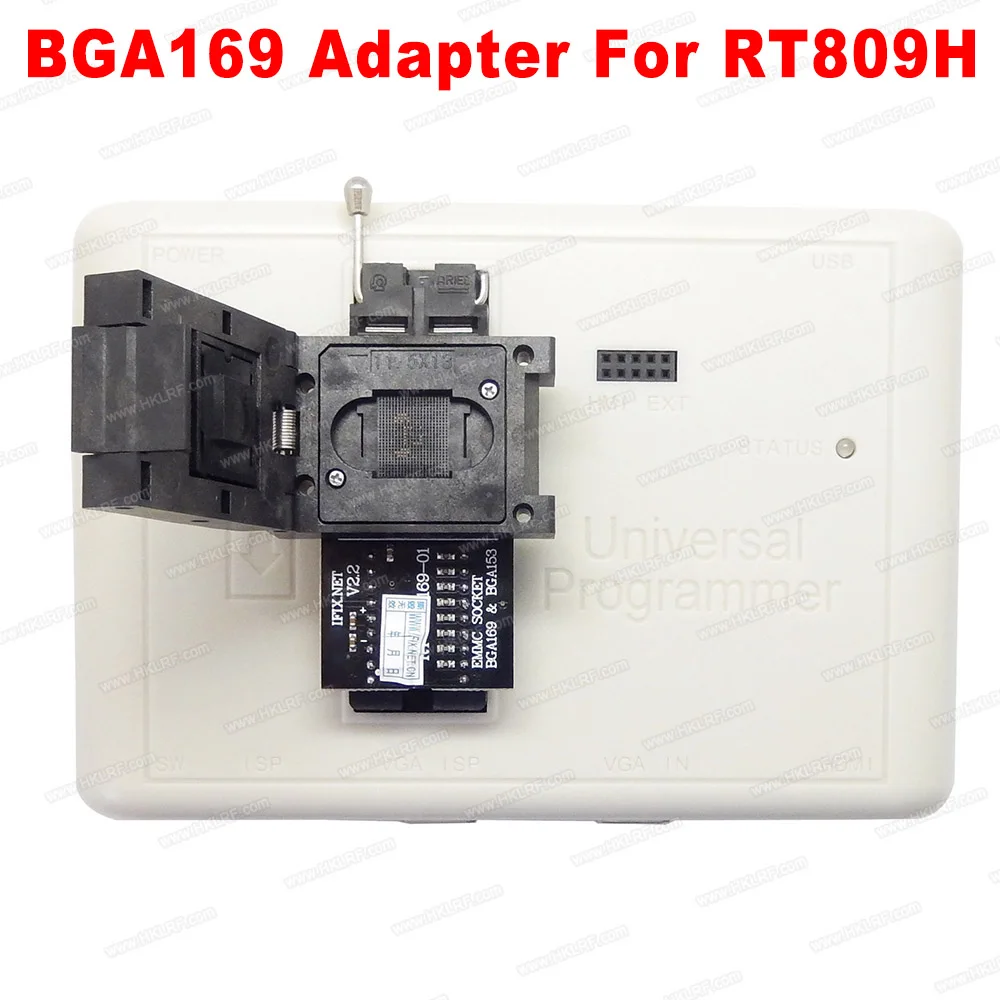 Программист адаптер BGA63 BGA64 BGA48 BGA169 BGA100 RT-BGA63-01 RT-BGA64-01 RTBGA-169-01 RTBGA48-01 для RT809H