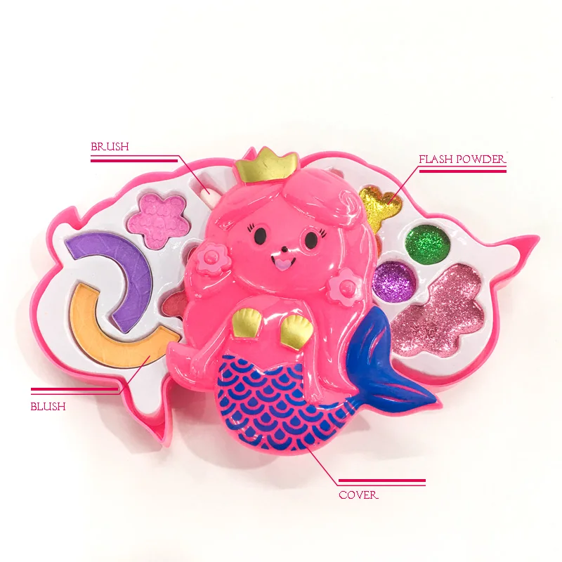 Набор детских игрушек для макияжа ролевые игры принцесса розовый макияж