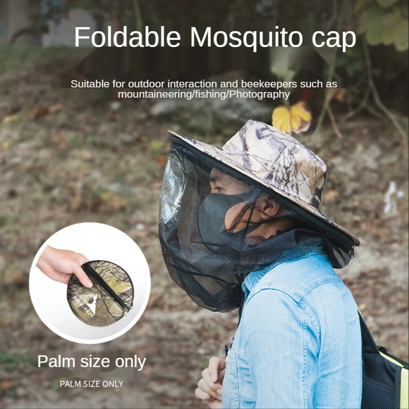 

Men and Women Outdoor Travel Insect and Mosquito Sunscreen Hat UV Protection Mountaineering Fisherman Beekeeper Fishing Hat