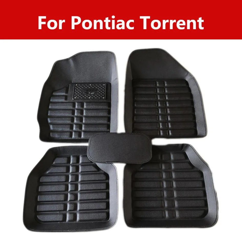 Car Floor Mats Fit All Styling For Pontiac Torrent Front Rear Driver Passenger Seat Black | Автомобили и мотоциклы