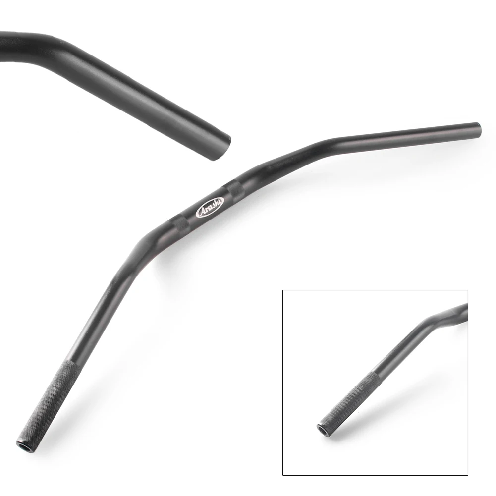 

Street Motorcycle Handlebar Aluminium Alloy Handle Bars Matte Black for Kawasaki SUZUKI YAMAHA HONDA BENELLI DUCATI