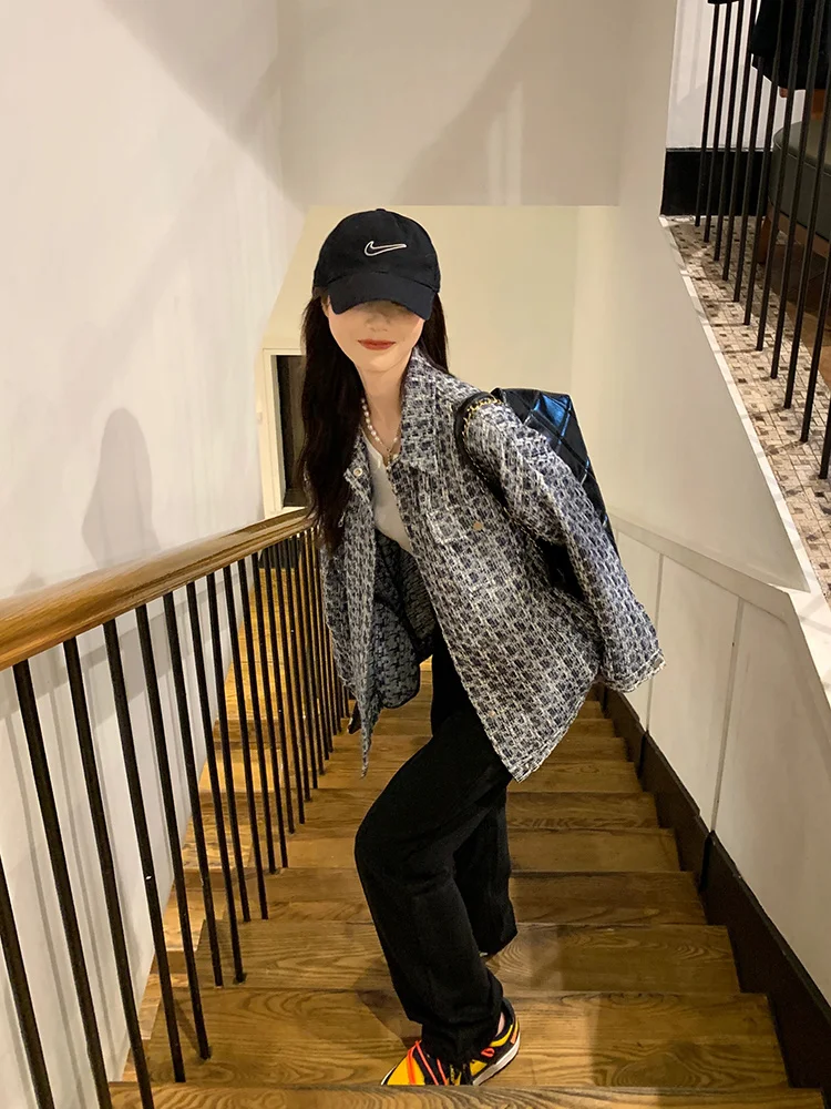 Женская куртка весна-осень 2021 новый стиль Ранняя осень Свободный Топ