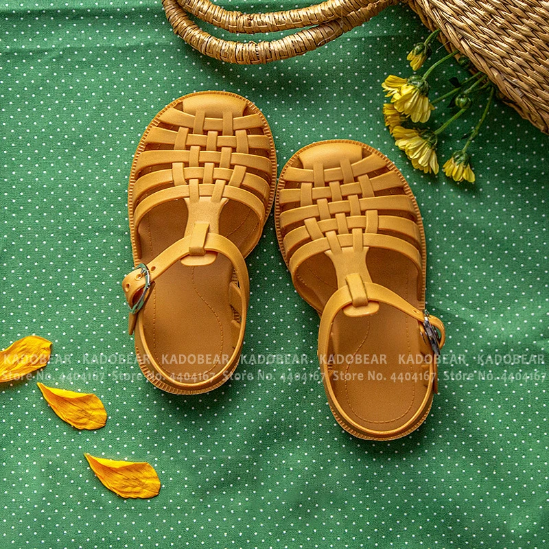 Летние детские сандалии для девочек вечерние туфли принцессы в римском стиле