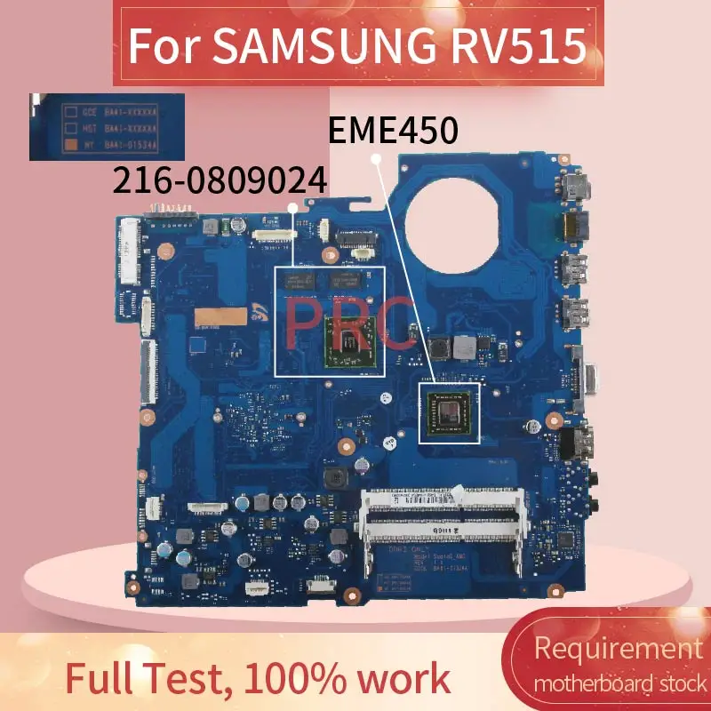 BA92-09429A для SAMSUNG RV515 EME450 Материнская плата ноутбука BA41-01532A 216-0809024 DDR3 | Компьютеры и