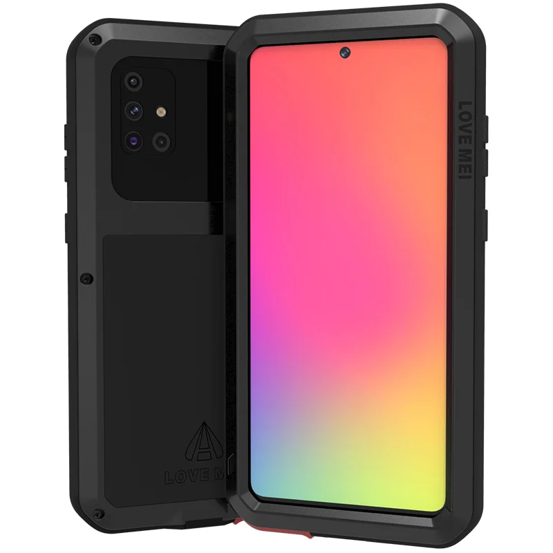 

Сверхмощный противоударный металлический чехол для samsung galaxy a71