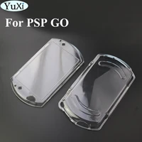 yuxi 1pcs protector clear crystal travel carry hard shell case cover skin pouch for sony psp go