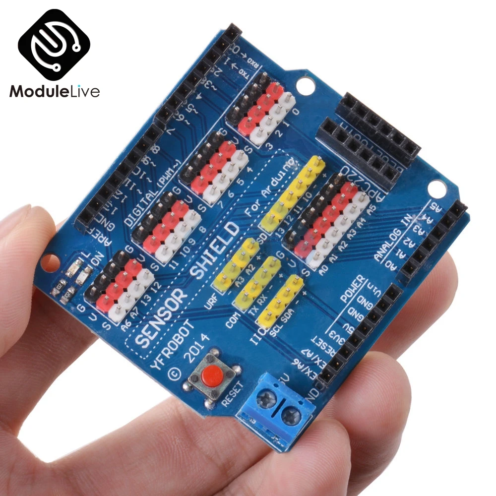 Плата Расширительная V5 Для Arduino UNO R3 V5.0 щит электронного модуля инструменты для