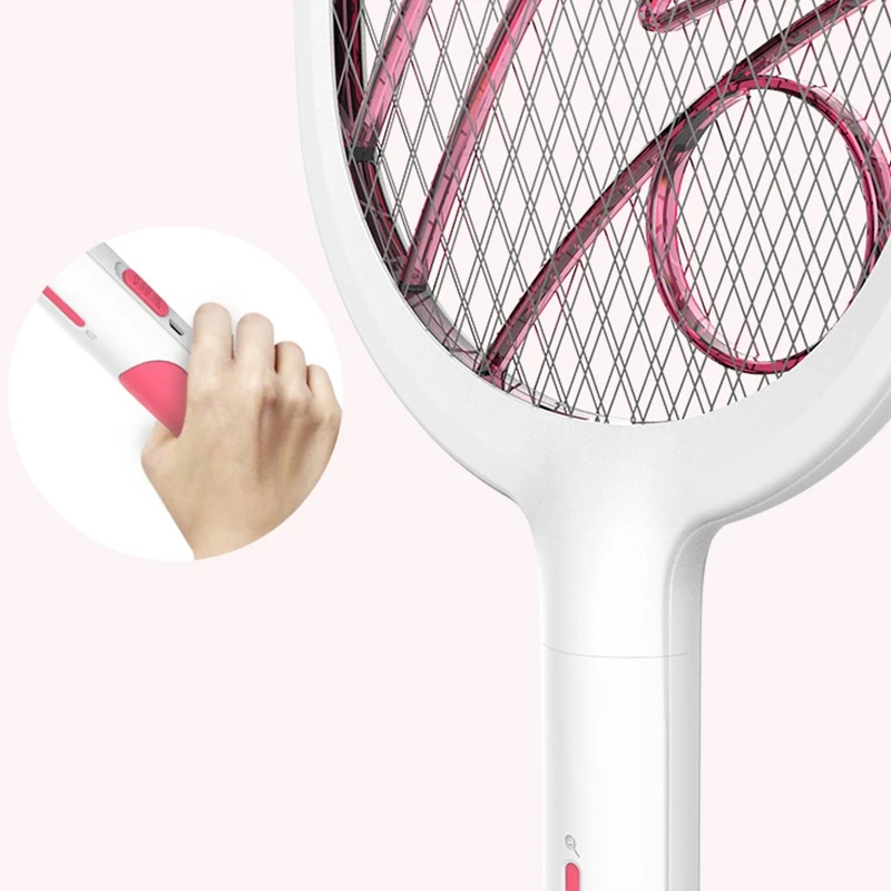 

New 2-In-1 Multifunctional USB Charging Mosquito Swatter Lamp Mosquito Killing Lamp