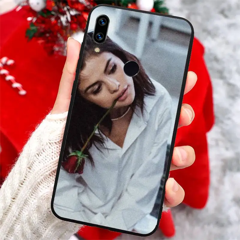 

American singer actor selena gomez Phone Case For Xiaomi Redmi note 7 8 9 t max3 s 10 pro lite coque shell cover funda