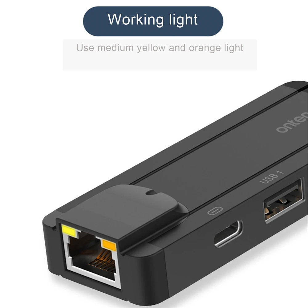 Ethernet конвертер адаптер 4 в 1 usb 3,0 концентратор для IOS в RJ45 LAN проводной сети для IPhone/iPad все серии с PD зарядки