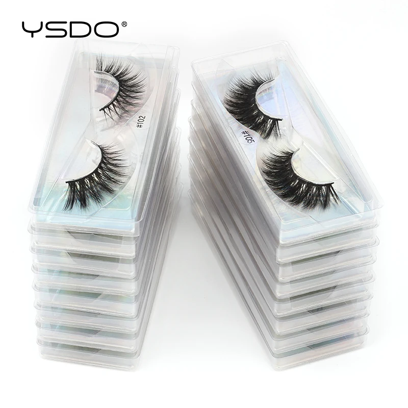 Ресницы норковые, объемные, 4/10/50/100/200 шт.