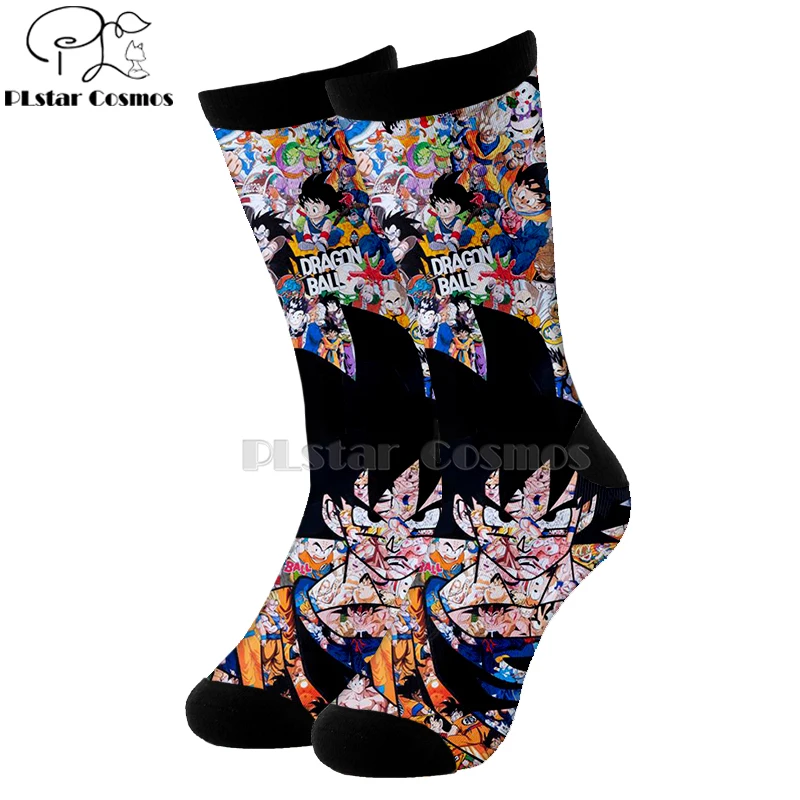 Plstar Cosmos cotton socks Cartoon 3d Print socks High Socks Men Women high quality long socks Novelty socks