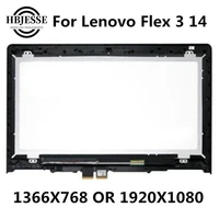 14 for lenovo yoga 500 14 lenovo flex 3 14 flex 3 14 1480 1435 1470 assembly panel lcd led displaytouch screenbezel monitor