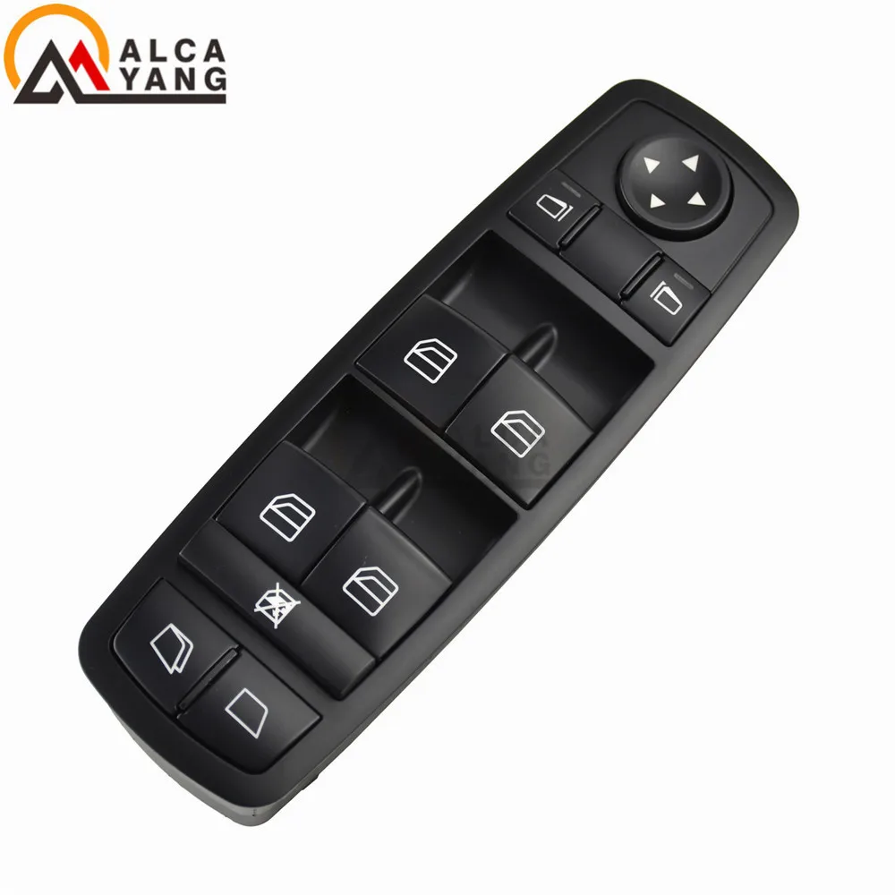 Malcayang Black Window Mirror Switch Control Unit For Mercedes W164 W251 GL320 R320 R500 R63 GL450 GL550 2518300190 | Автомобили и
