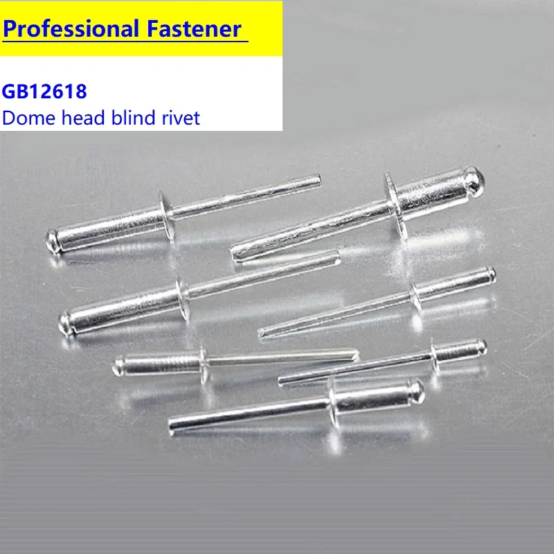 M4 Pop заклепки Rivetti 20 шт. алюминиевая стальная купольная головка Remaches Rebites Slepe Kovice