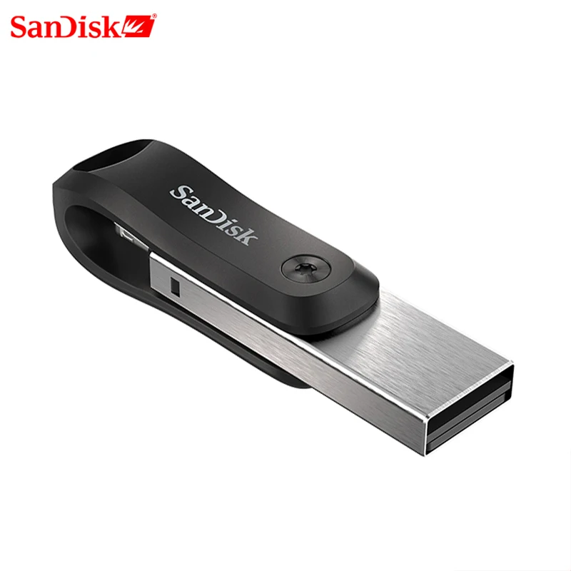 Двойной Флеш накопитель SanDisk Новый USB флеш iXPand u диск OTG разъемом Lightning USB3.0 Stick 256 ГБ