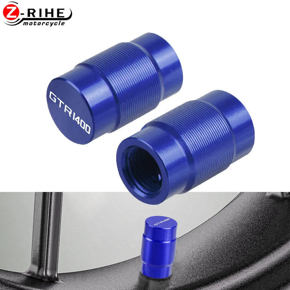 Принадлежности для мотоциклов автомобиля колеса Шины Valve Stem Caps Крышка KAWASAKI GTR1400 GTR