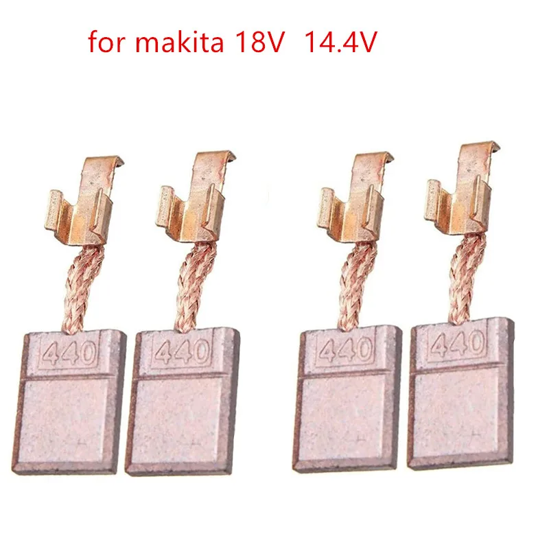 2 пары, карбоновые щетки MAKITA 194427-5 CB 440 18 в 14,4 В CB440 TD134D BFS440 194159-4 195021-6 CB-448 CB-436 CB-440 BDF445