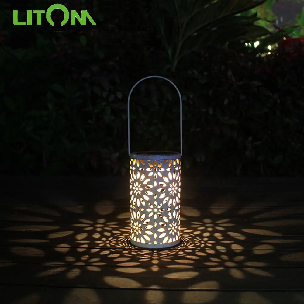 Светодиодный светильник на солнечной батарее LITOM XJ192 водонепроницаемый уличный