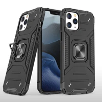 fashion armor shockproof phone case for iphone 6 6s 7 8 11 12 13 mini plus x xs xr pro max se 2020 magnetic kickatand cover