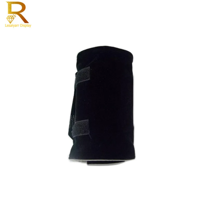 

Quality Portable Jewelry Rings Storage Bag Ring Display Roller Small Jewellery Traval Carrying Case Black Velvet Organizer Box