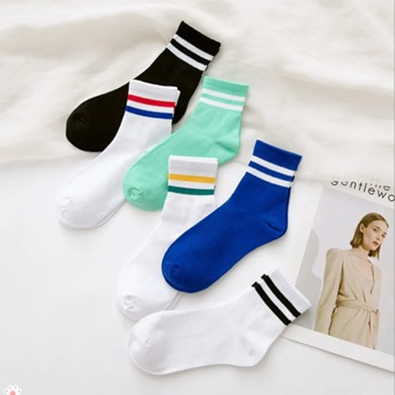 Теплая мода мультфильм Симпатичные Короткие носки женские Harajuku милые носки до лодыжки хипстер скейтборд носки-плавники женская обувь; большие размеры 34-41 размер - Color: Navy Blue
