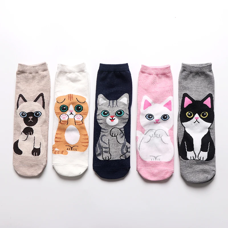1 пара носков женские высококачественные Смешные Носки с рисунком щенка Школьные