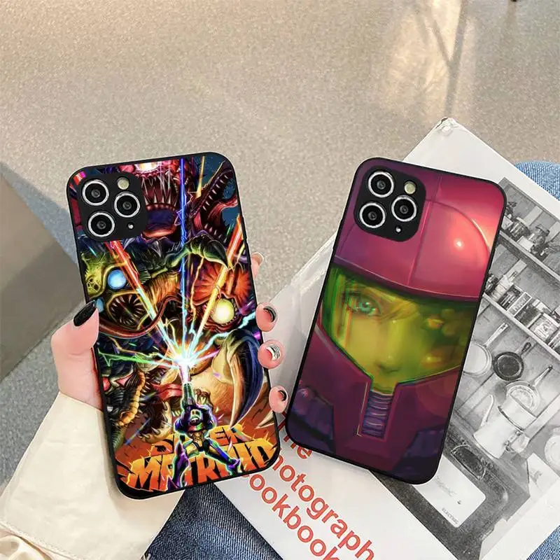 

metroid wallpaper HD Phone Case Phone Case For iPhone 6 7 8 Plus 11 12 ProMax X XR XS SE Max Back Cover