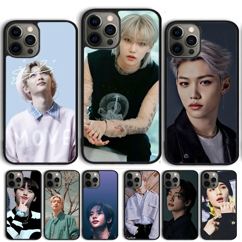 Чехол для телефона Felix Hyunjin I N Minho Stray Kids, чехол для iPhone 14 13 12 Pro Max mini 11 Pro Max XS XR 5 6 7 8 Plus SE 2020, чехол