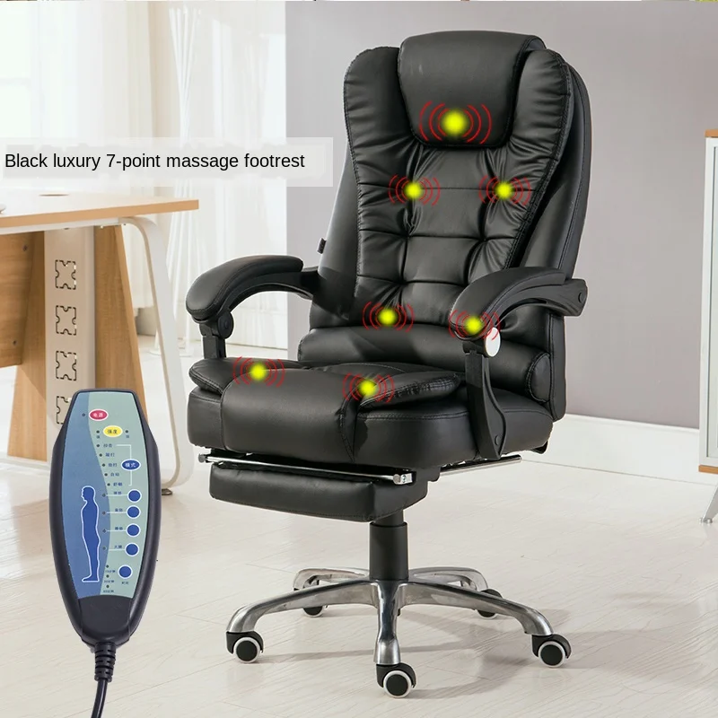 

Multi-functional adjustable full back kneading shiatsu fashion office massage chair two-way multi-frequency vibration recliner