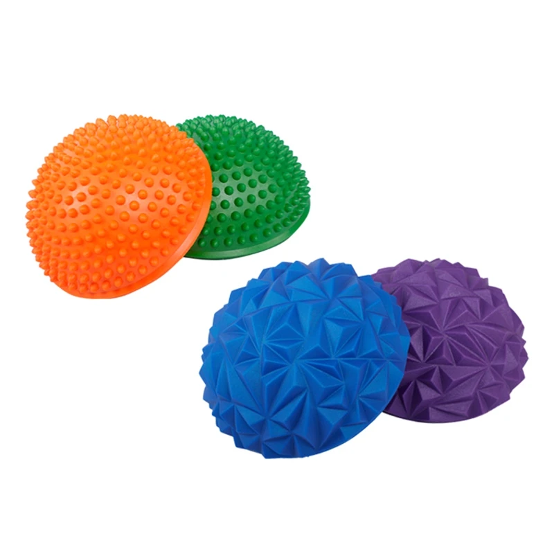 2019 Yoga Ball полукруглой формы PVC расслабляющие мышцы Аксессуары для йоги фитнеса