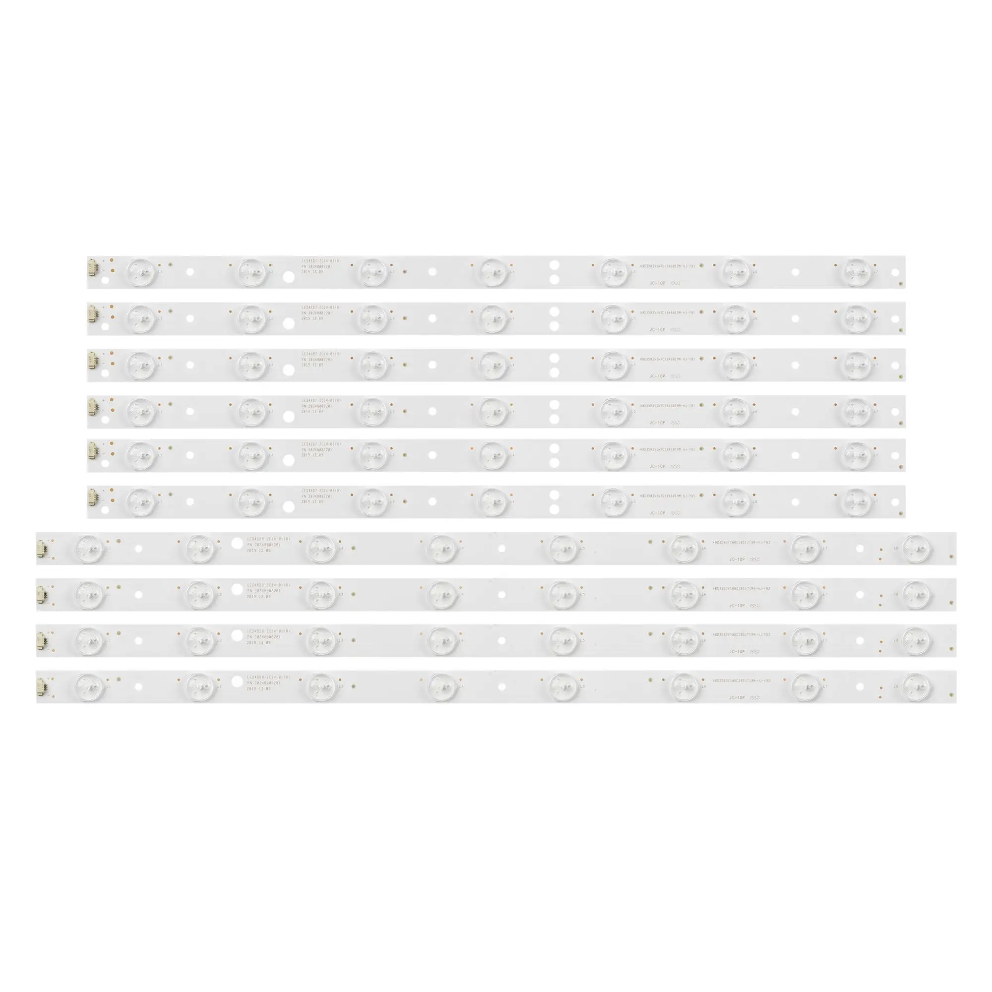 Светодиодный подсветка полосы 7/8 лампа для Haier 48 &quotТВ LE48F3000W светодиодный 48U3300 48D8