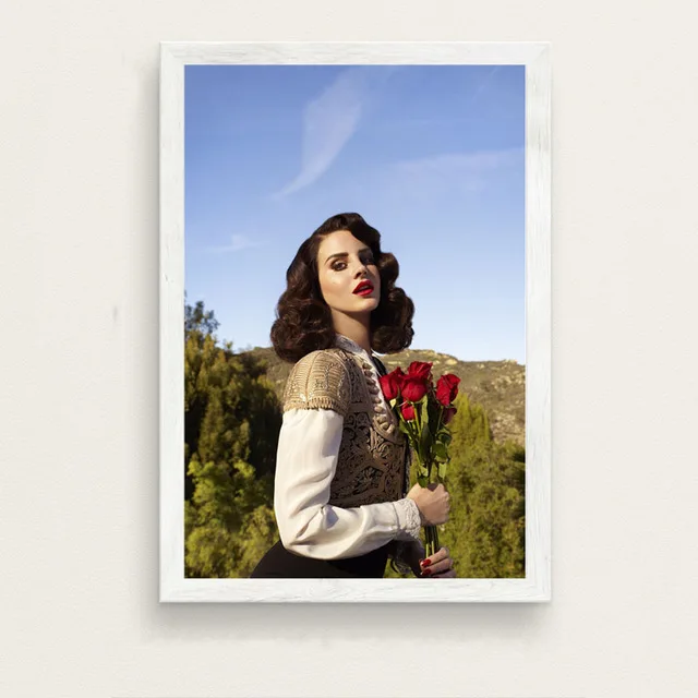 Lana Del Rey поп музыка певица модель художественная живопись Шелковый Холст плакат настенный домашний декор - Цвет: 12