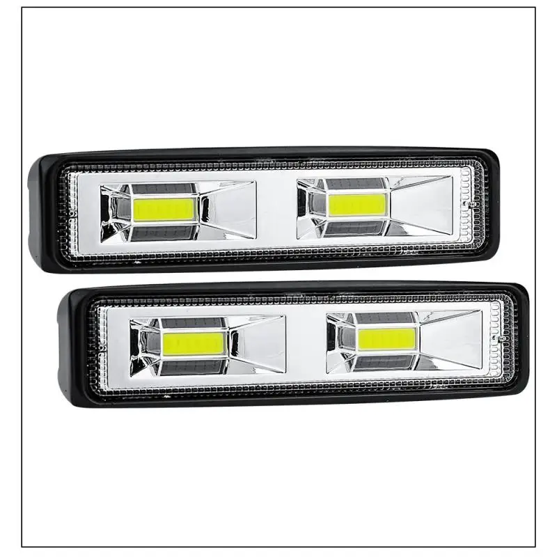 Led Light Bar Offroad DRL LED Work Flood Beam Spotlight 12V Daytime Running For Off Road 4WD SUV ATV Car |