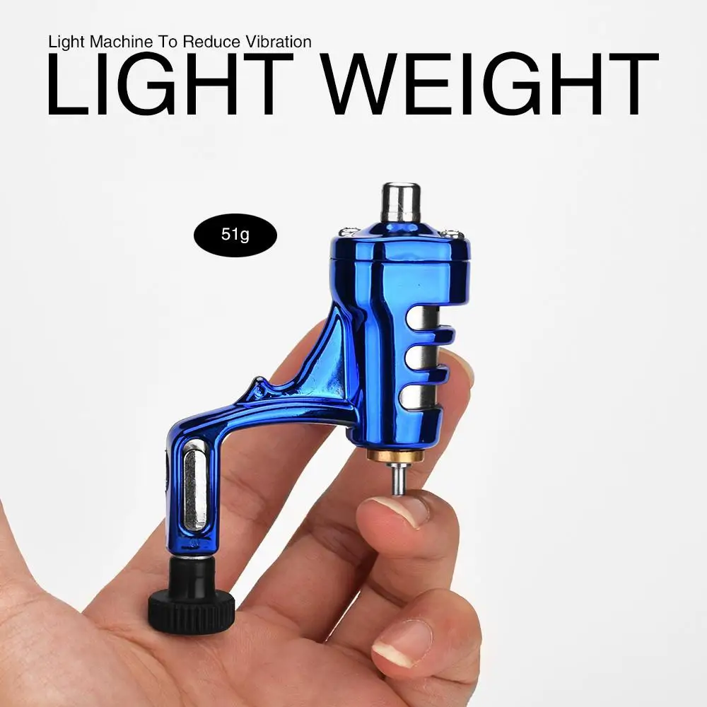 BellyLady легкий синий сплав вакуумная гальваническая машина татуировки для окраски