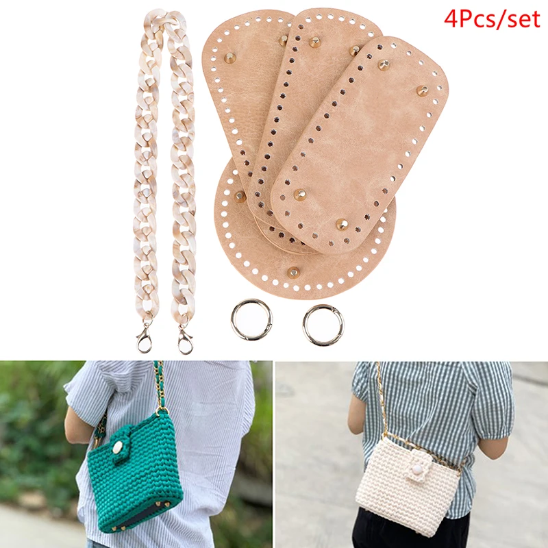 

Handmade Backpack Bag Accessories With Bags Strap Bottom Drawstring Bunches Leather Handles For Women Handbag