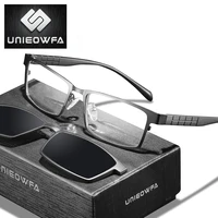 progressive prescription glasses men bifocal multifocal eyeglasses men custom optical myopia polarized magnet clip on sunglasses