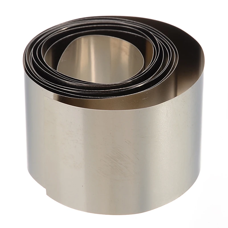 

1Pcs High Purity Pure Nickel Ni Plate Silver Gray Foil Thin Sheet 0.1x30x1000mm DIY For Industry Tools